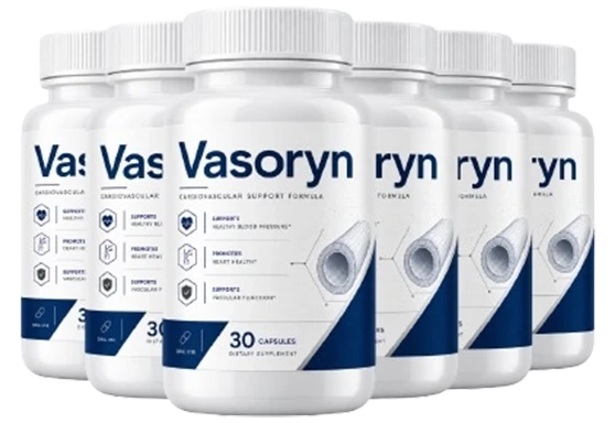 Vasoryn supplement six-bottle package